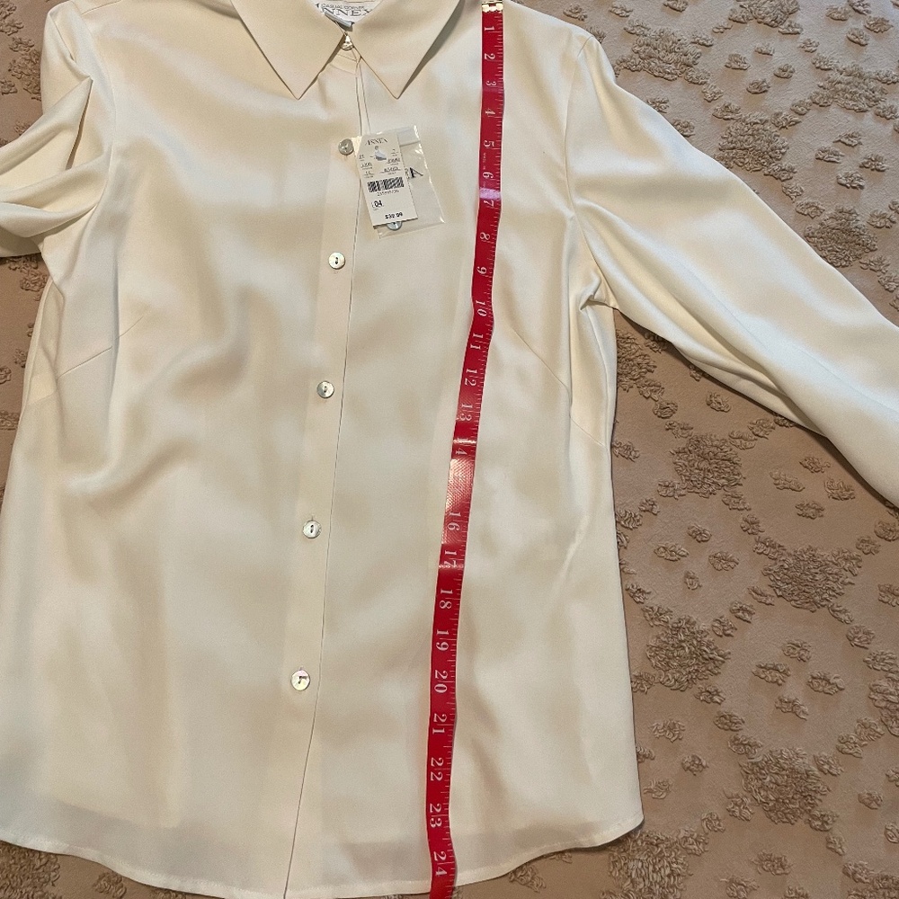 Casual Corner Annex Silk Blouse NWT - Picture 12 of 12